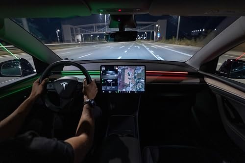 S3XY Strip für Tesla (Model 3 & Y) (LED-Lightstrip RGB-Beleuchtung Smarte Ambientebeleuchtung) (Model 3 / Y 2021-2024)