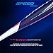 EASTON SPEED COMP -13 USA Youth Baseball Bat | 2 5/8 Barrel | 2020 | 1 Piece Composite | Hyperlite Composite - Fastest Swinging Youth Bat | Carbon Zero Vibration Handle | Speed Cap | Cushioned Grip