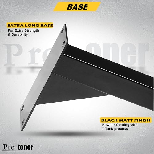 Image of Wall Mountable Dips Bar for Dips and Leg Raise, for Home and Gym