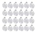 Buy Bulk Darice DIY Crafts Clear Glass Disc Ornaments 3 1/8 Inches X 6 Pieces Per Box X 24 Boxes