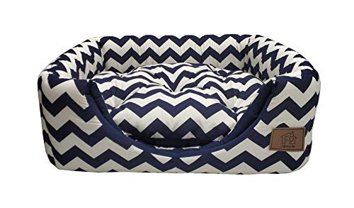 Cama Fábrica Pet para Cães, Grande, Azul