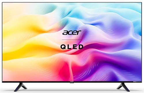 Image of acer 109 cm (43 inches) V Series 4K Ultra HD Smart QLED Google TV AR43GR2851VQD (Black)