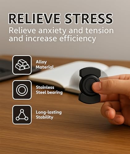 Image of Stress Relief Toys Adults, Stress Relief Gadgets, Compact Handheld Trainer for Focus, Relaxation, and Fine Motor Skills