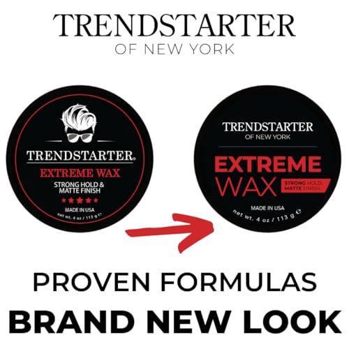 TRENDSTARTER Extreme Wax Bundle 4oz y 2oz viaje miniatura 2