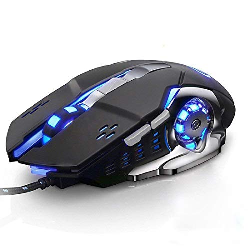 Amazon.co.jp: AROZE ゲーミングマウス 500-4000dpi 5段調節可能 6