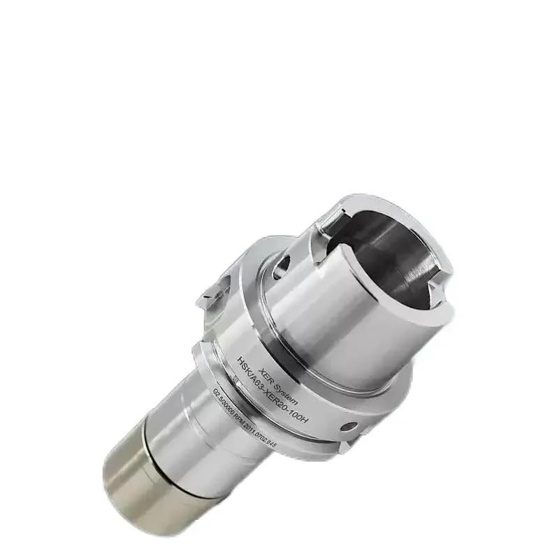Stainless Steel HSK Series Handle 32/40/50E/63A/CNC | ER Handle Strong Drilling Chuck Side Fixed Probe(HSK63A-ER32-160L)