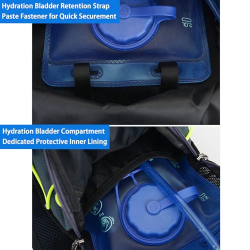Sac à dos de course avec poche d'eau idéal pour le marathon