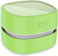 Vista 1 de ODISTAR Aspiradora de Escritorio, Mini Barredora de Polvo de Mesa, Ahorro de Energía con Función de Apagado Automático, Alta Resistencia hasta 400