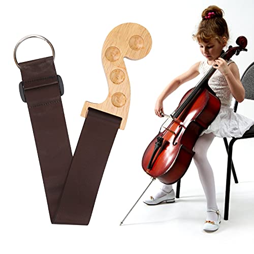 Tapis antidérapant violoncelle bouchon ceinture nylon réglable accessoire sol