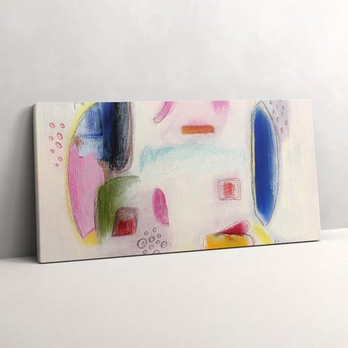 Tableau photo sur toile Wallfluent 120x60cm | Image murale dessin abstrait