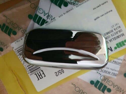 Generico Maniglia CROMATA CASSETTO Porta Oggetti VANO PORTAOGGETTI Compatibile con Alfa Romeo 147 Alfa GT