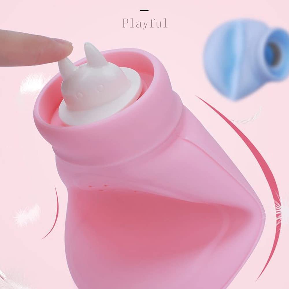 Bolsa de agua caliente Botella de agua caliente del silicón 1000ml con la cubierta hecha punto multicolora(Blue)