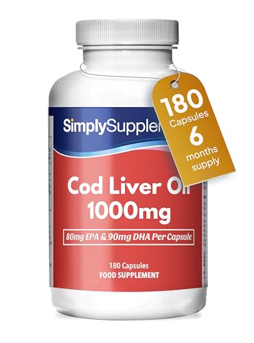 Pure Cod Liver Oil 1000mg Capsules