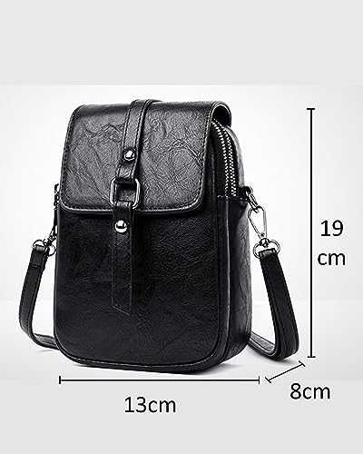 TODREMOU Women's Cross-Body Bags Small -Handbags For Women Mobile Phone Bag PU