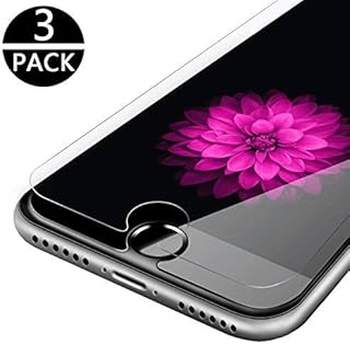 TOPLIN Protector Pantalla para iPhone 7 / iPhone 8, [3-Unidades] Premium Cristal Templado para iPhone 7/8, Alta Definicion, Anti-Burbujas, 9H Dureza, Anti-Ralladuras, 3D Touch Compatibles