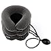 Froiny 1pc Neck Head Brancard Air Gonflable Col De L'utérus Collier Cervical Traction Soutien Coussin De Massage Soulagement De Douleur Relax Outil