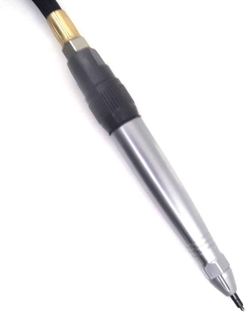 Pneumatic Engraving Pen Concrete Engraver Air Engraving Pen For Fossils Industrial Metal Jewelry Wood Stone Glass Carving With 2PC Stylus Tip