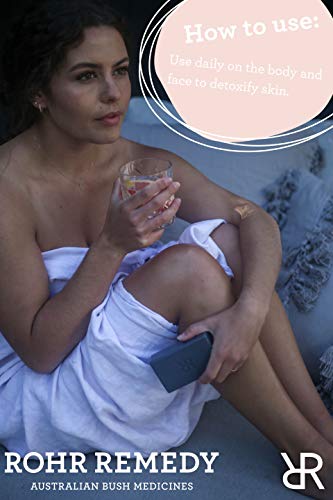 Rohr Remedy Activated Charcoal With Kakadu Plum Antibacterial Body Soap | Detoxifying Face Soap Bar | 11.29 Oz #TOP2