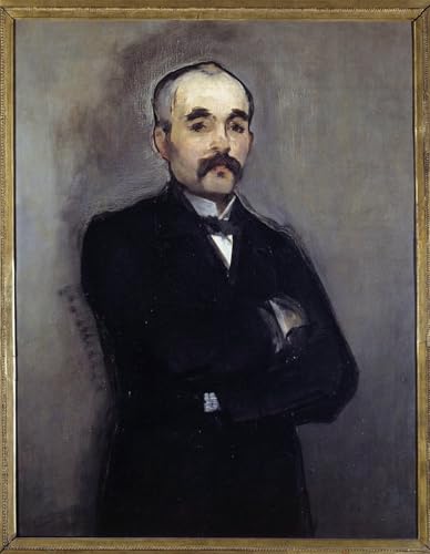 Image sur toile Georges Clemenceau affiche impression d'art Edouard Manet 60x90cm