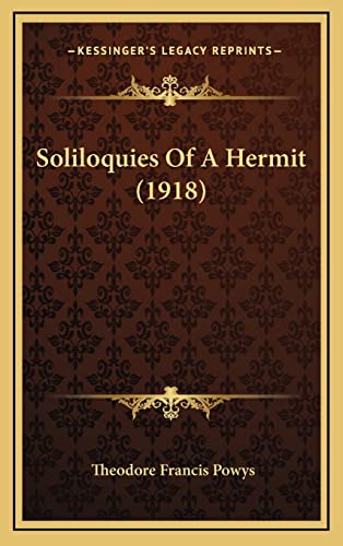 Soliloquies Of A Hermit (1918)