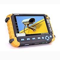 Überwachungskamera-Tester IV8W 12,7 cm (5 Zoll) TFT LCD 4-in-1 8MP AHD TVI 8MP CVI CVBS Koaxial HD Video Monitor Unterstützung PTZ Controller UTP Kabel Test VGA HDMI Eingang DC12V Ausgang