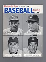 Official Baseball Guide For 1968 B004E5ULV0 Book Cover