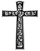 Produktbild Black Sabbath Pin Badge Cross Band Logo Nue offiziell Metal Lapel