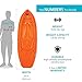 Lifetime Youth Wave Kayak with Paddle - 6- Feet (Orange)