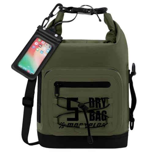 Image of MORXPLOR Dry Bag Waterproof,5L /10L /20L /30L /40L /55L Roll Top Dry Bag Backpack with WaterProof Phone Case for Swim,Kayak
