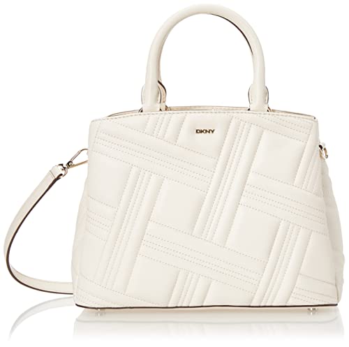 DKNY Damen R21dzr46-efeu-mittel Satchel, Elfenbein