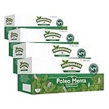Hornimans Poleo Menta Infusión con Ingredientes 100% Naturales | 25 bolsitas | Sin Teína (Paquete de 4)