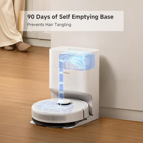 Robot Vacuum with Self-Emptying Station