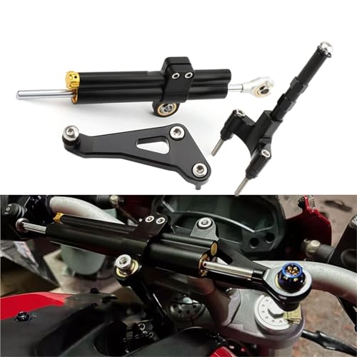 Amortisseur de direction pour Ducati Monster 696 795 797 kit support de stabilisation noir