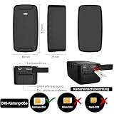 TKMARS 4G GPS Tracker Auto GPS Tracker Ohne ABO 20000mah,Standby-Zeit Von 240 Tagen mit Kostenloser App, Stark Magnetisch und Wasserdicht