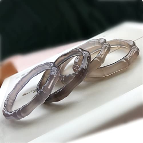 Bracelet en calcédoine au quotidien style bohème chic émeraude et jade