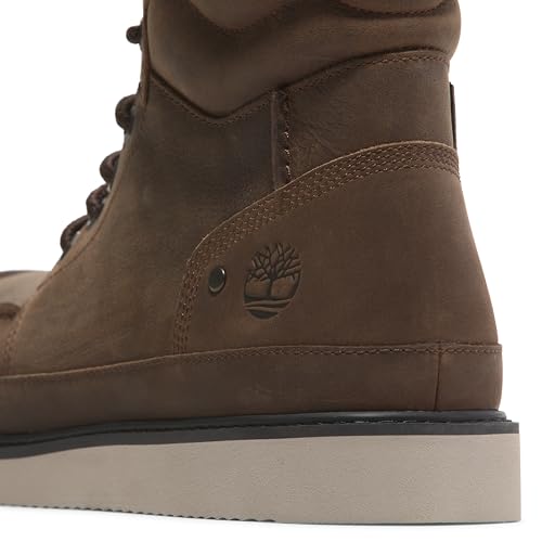 Timberland Timberland Men's Newmarket Mid Lace Up Boot, Dark Brown Full Grain, 13 Medium