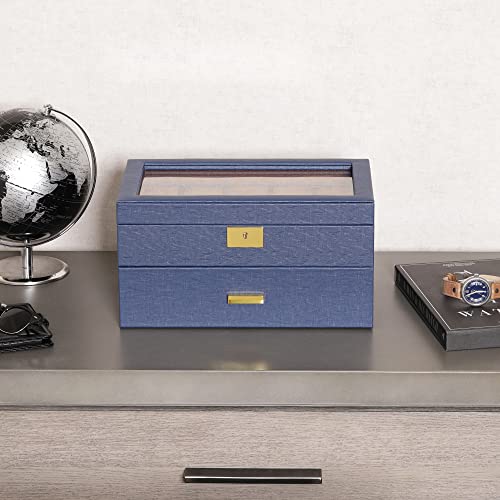 20 Slot Leather Watch Box