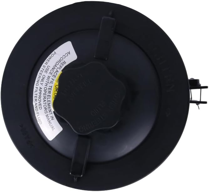 DVPARTS Heavy Duty Power Steering Reservoir Tank with Cap & Bracket 603-5106 Compatible with International Harvester Truck