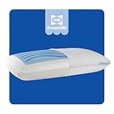 Sealy Dreamlife King Size Memory Foam Cooling Pillow with SealyChill Cooling Gel, Removable Machine-Washable Cover, Made in The USA, White