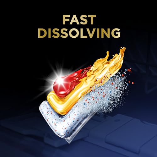 Image of Finish 45s, Ultimate Plus All-in-1, Lemon, Dishwasher Detergent, For An Intensive Clean & Shine