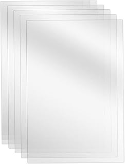 LANKEGU 5PCS FEP Film 290x210x0.15mm, FEP Release Film for ELEGOO Saturn 2, Saturn 8K, Sonic Mighty 8K, Photon M3 Premium 10.1inch LCD Resin 3D Printers