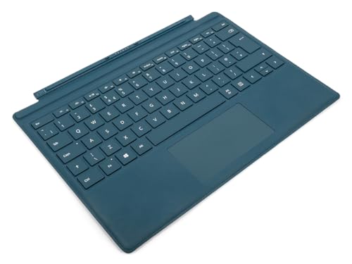 Teclado Surface Pro azul verdoso reacondicionado con distribución QWERTY inglés