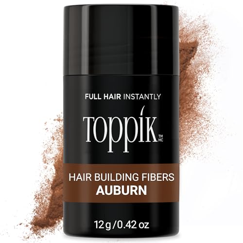 Image of Toppik Hair Building Fibers, Fill In Fine or Thinning Hair Instantly Thicker, Fuller Looking Hair 9 Shades,4 size options