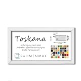 RahmenMax® Toskana Bilderrahmen Bildmaß 35x70 cm zum 