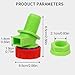 Bucket Water Faucet, Green PE Rotatable Spout with High Flow Control for Home, Kitchen, Garden, Household Use, Easy , Practical Water Dispensing Tool