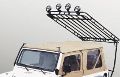 GARVIN IND 34200 Roof Rack: 1997-2006 Jeep Wrangler Unlimited; Jeep Expedtion Rack; 54' x 89.5' x 4'