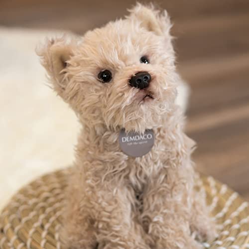 Demdaco 5004730383 Chorkie Mix Rescue Breed Dog Soft Brown 10 Inch Plush Fabric Stuffed Figure Toy thumb #2