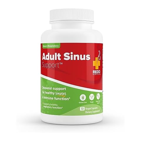 Redd Remedies Sinus Support Formula, 72 Capsules Cover