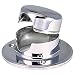 Perko 0757DP0CHR Rope Deck Pipe with Hinged Cover