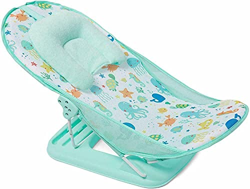 Image of Just4baby Foldable & Adjustable Home & Travel Baby Bather Bath Seat UK Seller (Aqua Bather 285)